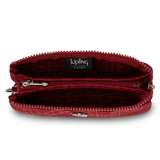 Kipling Creativity Large Classic Pouch Táska Piros | HU 2077QM